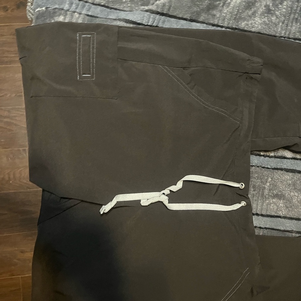 Urbane Black Straight Leg Pants